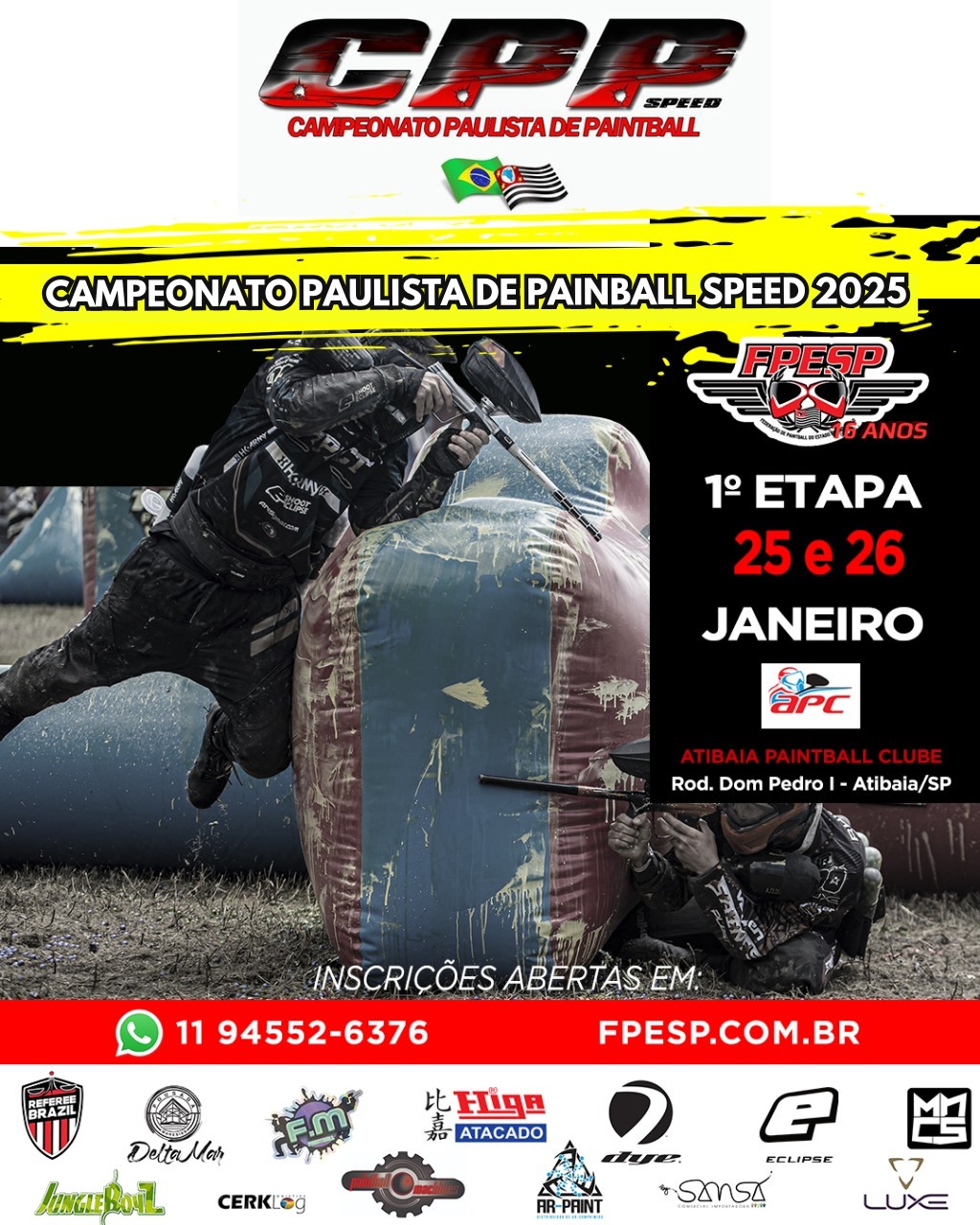 Campeonato Paulista de Paintball.