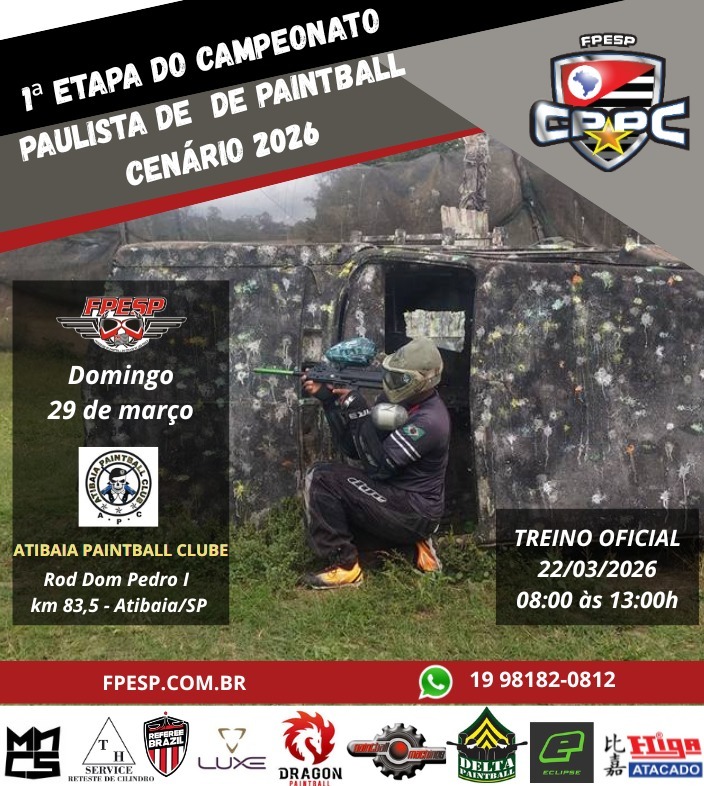 Inscrições abertas para 1ª Etapa CPPC 2026.